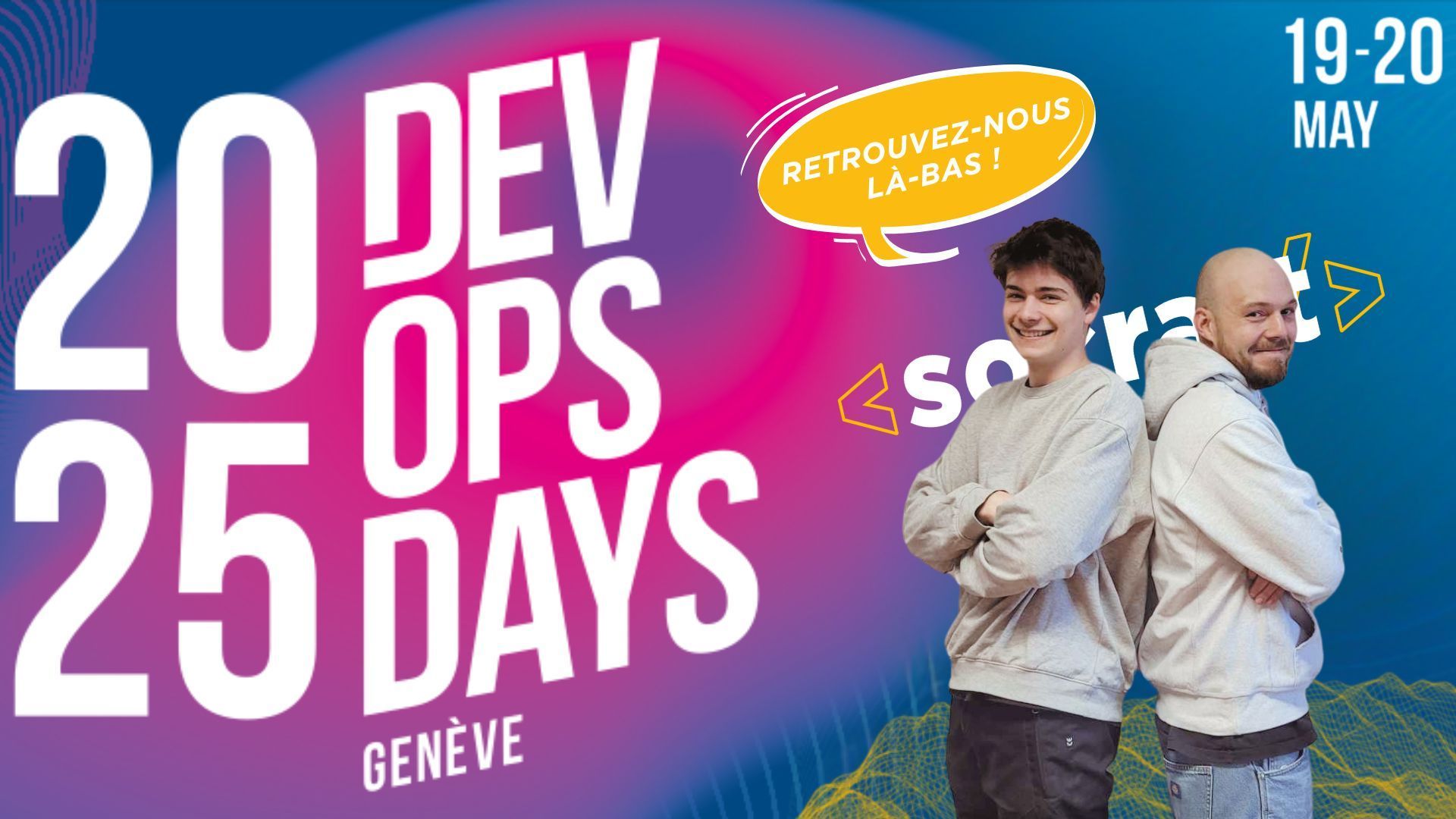 Nos apprentis interviendront aux DevOpsDays Geneva !