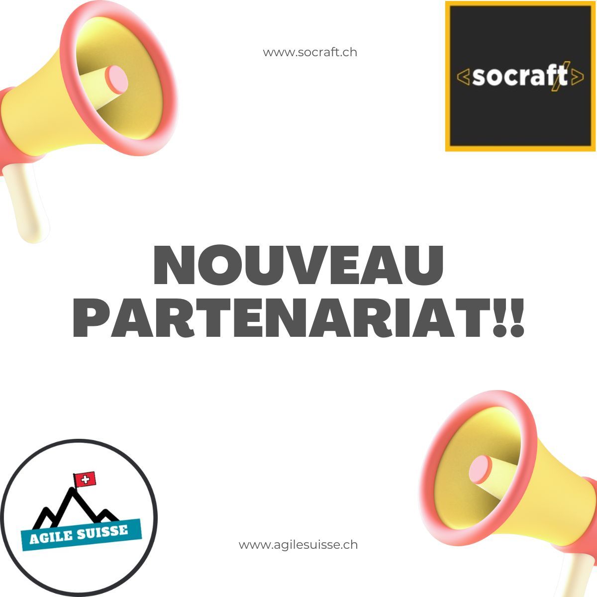 Nouveau partenariat !