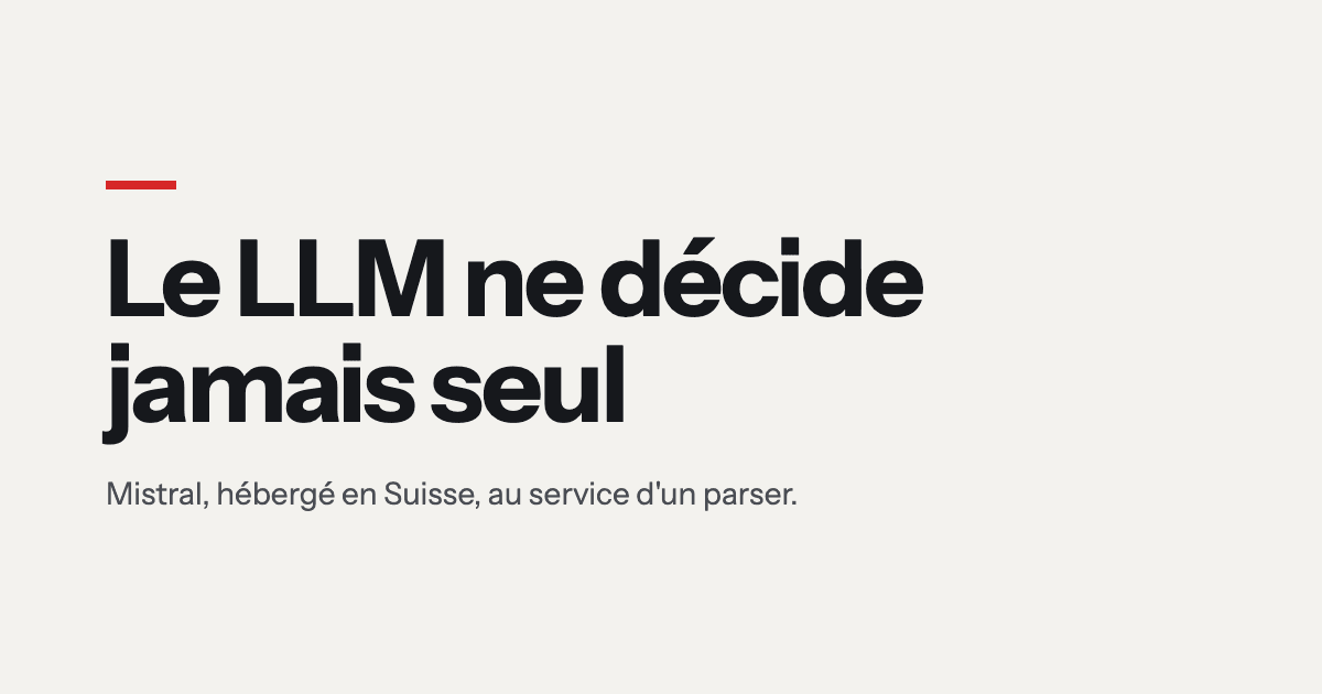 Un LLM pour lire des demandes de transport : retour d'expérience Mistral × Infomaniak
